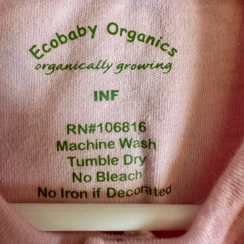 Ecobaby Organics - Organic Cotton Sleepsack - NWOT!